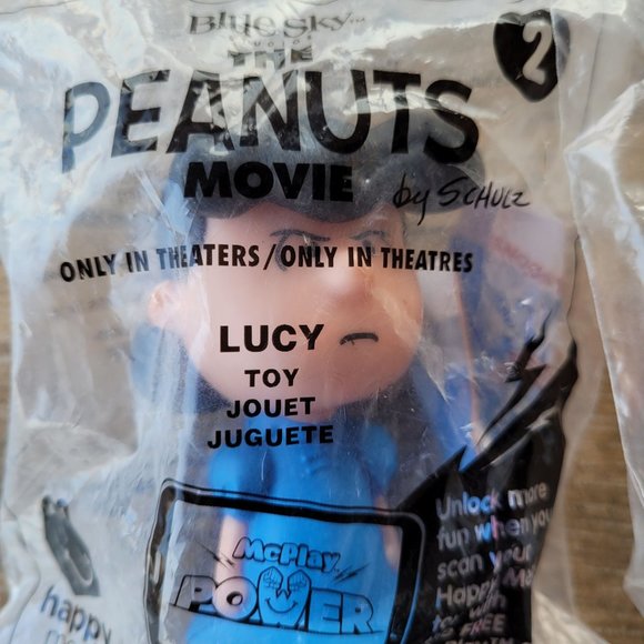 THE PEANUTS MOVIE 2015 McDonalds Happy Meal Toys Lot of 3 - #2 #5 #6 Packaging - Picture 3 of 9